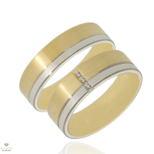 Újvilág Kollekció Arany női karikagyűrű 52-es méret - RA605SF/N/52-DB gyűrű