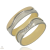 Újvilág Kollekció Arany női karikagyűrű 56-os méret - RA9330SF/N/56-DB