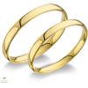 Újvilág Kollekció Arany női karikagyűrű 57-es méret - C25S/N/57-D