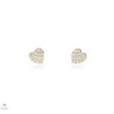 Újvilág Kollekció Arany szív fülbevaló - 02S107-15-TC_KT fülbevaló