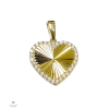Újvilág Kollekció Arany Szív medál - ÖZ-P-2203-CZ-DC