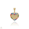Újvilág Kollekció Arany szív medál - UZ-PP1561-01-X_KT