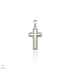 Újvilág Kollekció Ezüst kereszt medál - 09137-5