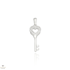 Újvilág Kollekció Ezüst kulcs medál - 09149-1