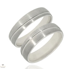 Újvilág Kollekció Ezüst női karikagyűrű 50-es méret - 522/N/50-DB gyűrű