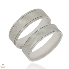 Újvilág Kollekció Ezüst női karikagyűrű 54-es méret - 607/N/54-DB gyűrű