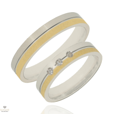 Újvilág Kollekció Ezüst női karikagyűrű 54-es méret - T439/N/54-DB gyűrű