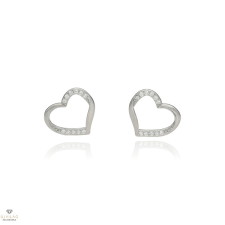 Újvilág Kollekció Ezüst szív fülbevaló - 02107-291 fülbevaló