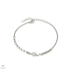 Újvilág Kollekció Ezüst szív karlánc 20 cm - 07118-198 karkötő
