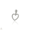 Újvilág Kollekció Ezüst szív medál - 09139-42