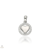 Újvilág Kollekció Ezüst szív medál - 09139-52