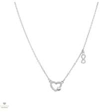 Újvilág Kollekció Ezüst szív nyaklánc 45 cm - 04115-51 nyaklánc