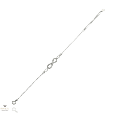 Újvilág Kollekció Ezüst végtelen karlánc 22 cm - 07118-92 karkötő