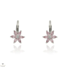 Újvilág Kollekció Ezüst virág gyerek fülbevaló - 02203-61