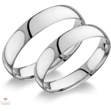 Újvilág Kollekció Fehér arany férfi karikagyűrű 64-es méret - C45F/64-D gyűrű