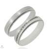 Újvilág Kollekció Fehér arany férfi karikagyűrű 66-os méret - U40154/66-DB