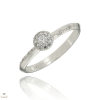 Újvilág Kollekció Fehér arany gyűrű 49-es méret - P1910F-49