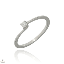 Újvilág Kollekció Fehér arany gyűrű 50-es méret - B49064 gyűrű