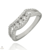 Újvilág Kollekció Fehér arany gyűrű 51-es méret - B10984_3I