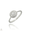 Újvilág Kollekció Fehér arany gyűrű 52-es méret - B49288