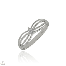 Újvilág Kollekció Fehér arany gyűrű 53-as méret - P1603F-53 gyűrű