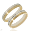 Újvilág Kollekció Fehér arany női karikagyűrű 50-es méret - RA426SF/N/50-DB