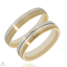 Újvilág Kollekció Fehér arany női karikagyűrű 50-es méret - RA426SF/N/50-DB gyűrű