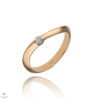 Újvilág Kollekció Rosé arany gyűrű 54-es méret - B47981_3I