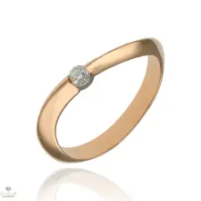 Újvilág Kollekció Rosé arany gyűrű 54-es méret - B47981_3I gyűrű