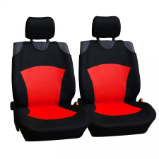  Üléshuzat univerzális (nagy méretű), betétes fekete-piros első ülésekre ülésbetét, üléshuzat