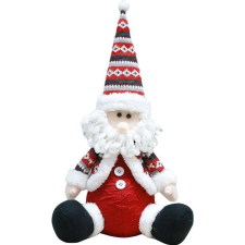 Ülő Mikulás figura 41 x 19 cm karácsonyi dekoráció