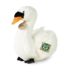 Ülő plüss hattyú 23 cm plüssfigura