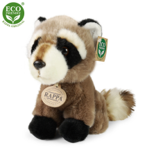 ülő plüss mosómedve ECO-FRIENDLY 18 cm plüssfigura