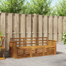  Ülőgarnitúrák 3 pcs Természetes Tömör Akácfa bútor