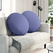  Ülőpárnák 2 pcs Farmerkék Ø60 x 21 cm szövet lakástextília