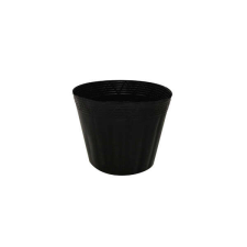 Ültető cserép szett (100 db) 6x4,5x5,8 cm - Fekete kerti tárolás