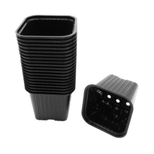 Ültetőcserepek, műanyag 6x7x7cm, 20 db-os szett kerti tárolás