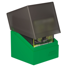 Ultimate Guard - Boulder Deck Case 100+ SYNERGY Black/Green kártyajáték