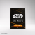 Ultra Pro Gamegenic - Star Wars: Unlimited Art Sleeves - Card Back Orange 66x91mm - kártya védő fólia
