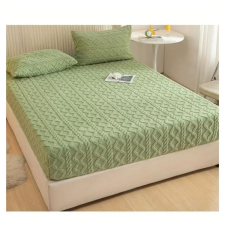 Ultra puha lepedő/matracvédő 180 x 200 cm zöld HM251626Z lakástextília