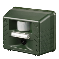  Ultrahangos riasztó sokféle állat ellen / 500 m2-re, távirányítóval - Szuper hatásfok! elektromos állatriasztó