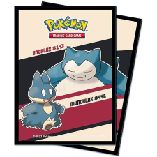 Ultrapro Pokémon UP: GS Snorlax Munchlax - paklivédő kártyaburkolatok 65db kártyajáték