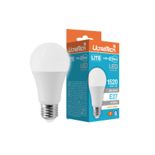Ultratech LED normál izzó E2714W LITE 1520lm 3000K 180° 10000óra izzó
