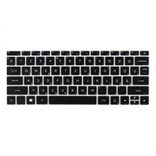 UMAX 12" szilikon billentyűzet védő VisionBook fekete (12WX-HU / UMM260010) (UMM260010) billentyűzet