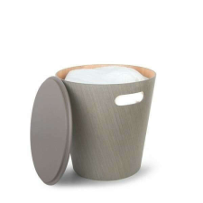 Umbra Woodrow Fa Tárolóasztal Szürke bútor