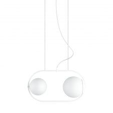 UMMO Lighting Koban  fehér függesztett lámpa (UMM-KOA211P0) G9 2 izzós IP20 világítás