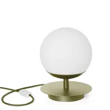 UMMO Lighting Plaat  zöld-fehér asztali lámpa (UMM-PLS11414P1) E27 1 izzós IP20 világítás