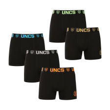 UNCS 5PACK férfi boxeralsók UNCS fekete (24Z207PSPP) XXL férfi alsó