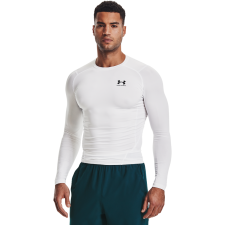 Under Armour Compression T-shirt HG Armour Comp LS White - Under Armour férfi póló
