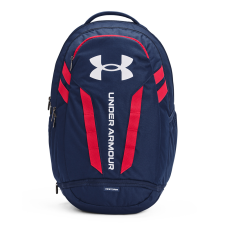 Under Armour Hustle 5.0 laptoptartós hátizsák-Kék-piros UA1361176-409 számítógéptáska